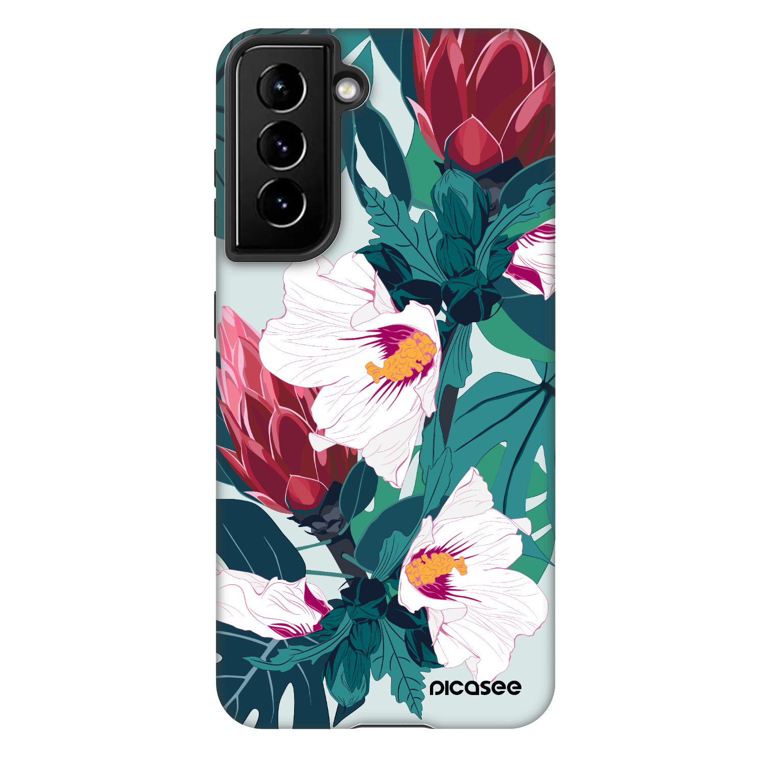 Picasee Fashion Case για Samsung Galaxy S21 5G G991B - Rhododendron