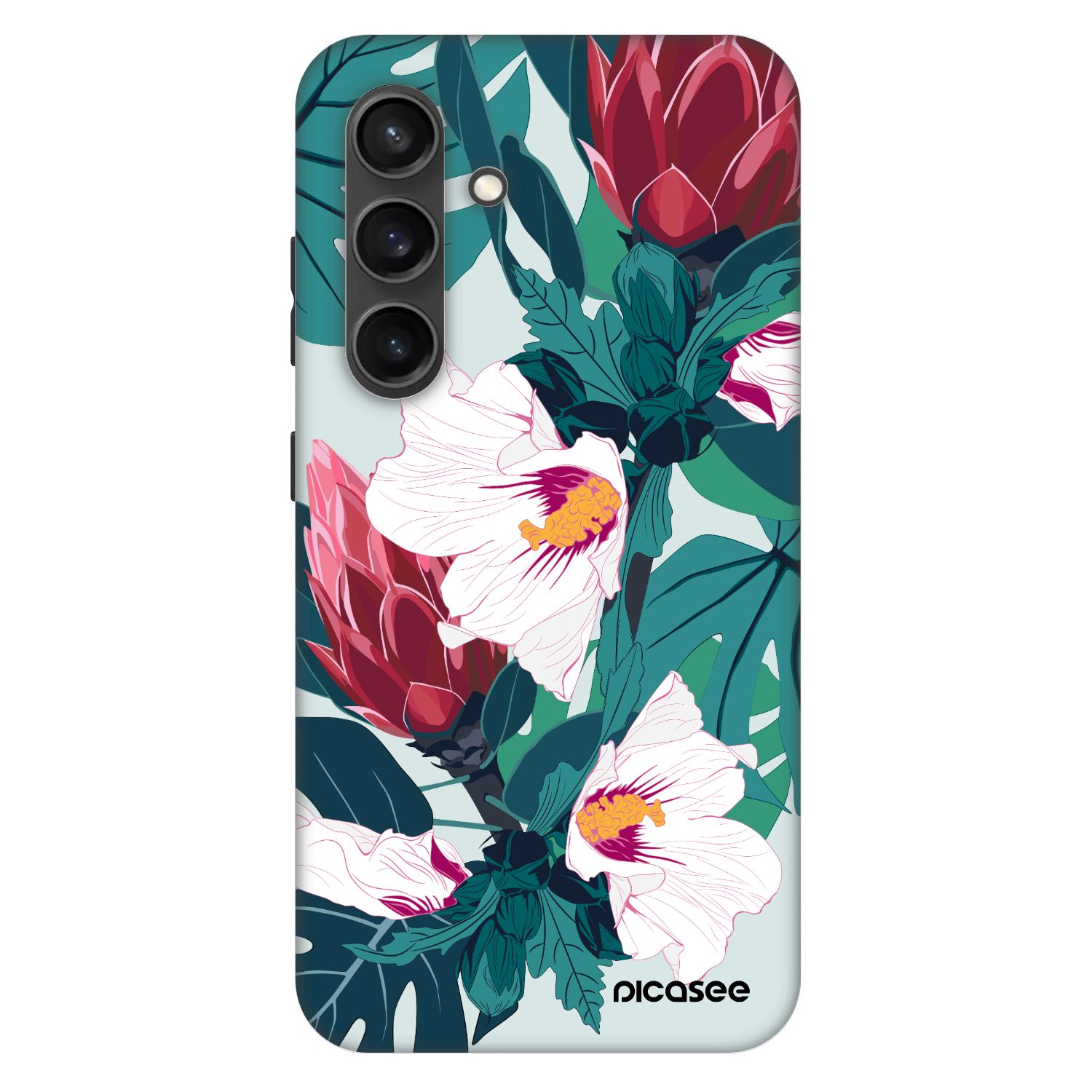 Picasee Fashion Case PowerShare pro Samsung Galaxy S24+ S926B 5G - Rhododendron