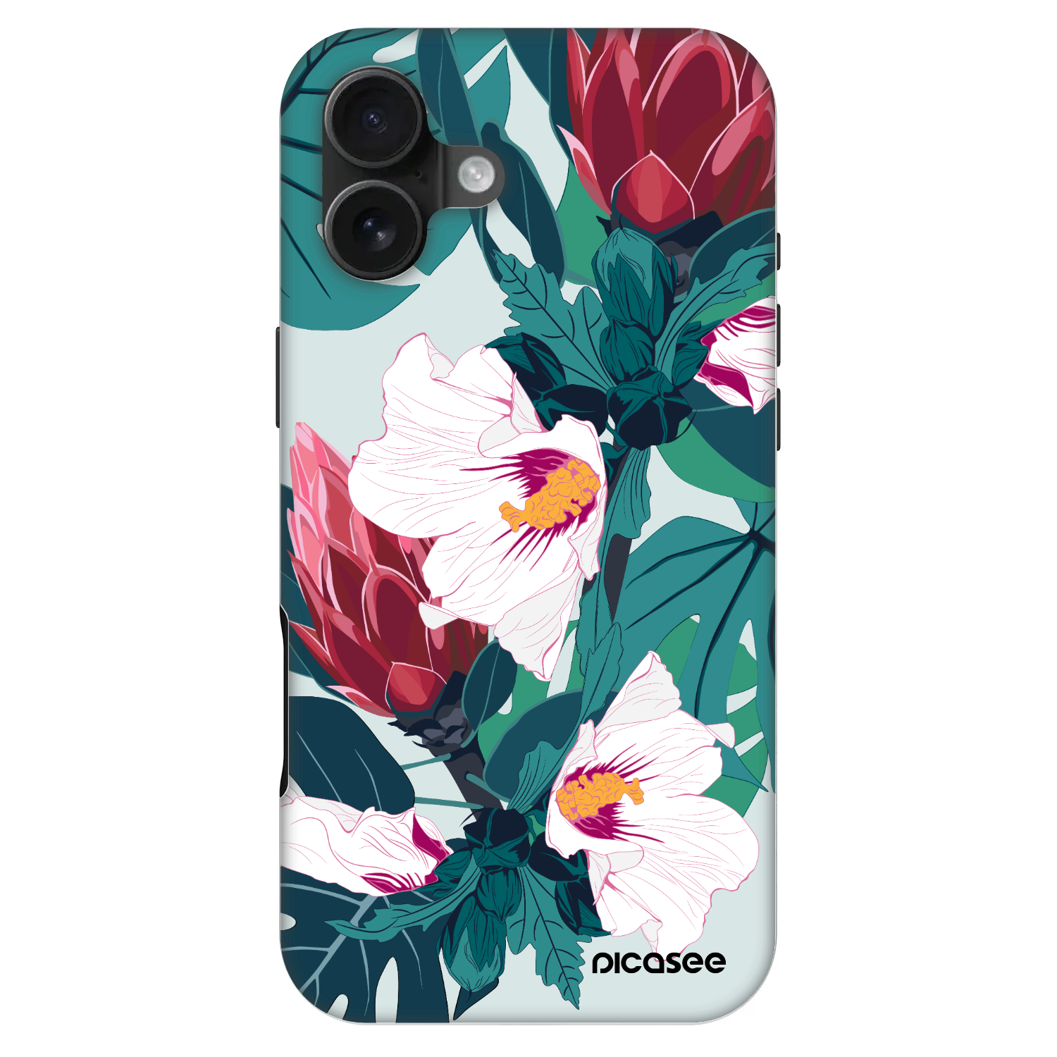 Picasee Fashion Case MagSafe για Apple iPhone 16 Plus - Rhododendron