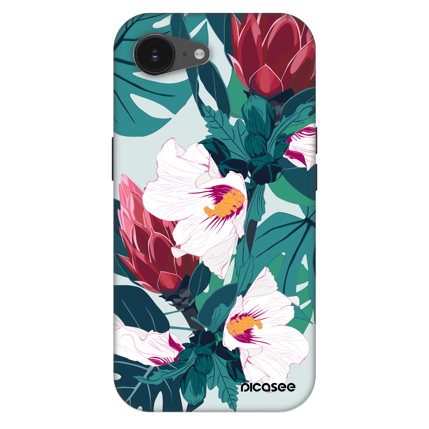 Picasee Fashion Case MagSafe για Apple iPhone 16e - Rhododendron
