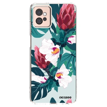 Picasee διαφανής θήκη σιλικόνης Motorola Moto G32 - Rhododendron