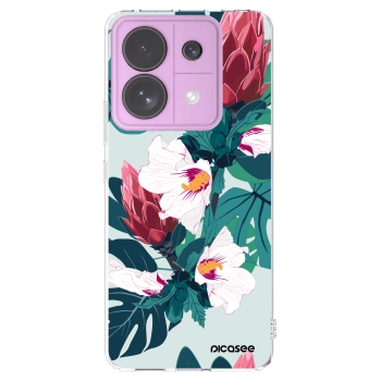 Picasee διαφανής θήκη σιλικόνης Xiaomi Redmi Note 13 Pro 5G - Rhododendron
