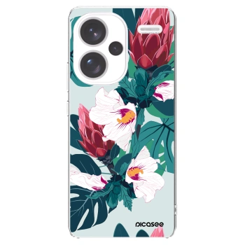 Picasee διαφανής θήκη σιλικόνης Xiaomi Redmi Note 13 Pro+ 5G - Rhododendron