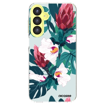 Picasee διαφανής θήκη σιλικόνης Samsung Galaxy A25 A256B 5G - Rhododendron