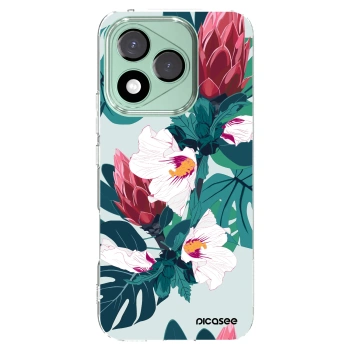 Picasee διαφανής θήκη σιλικόνης Honor 400 Lite 5G - Rhododendron