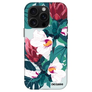 Picasee Fashion Case MagSafe για Apple iPhone 16 Pro - Rhododendron
