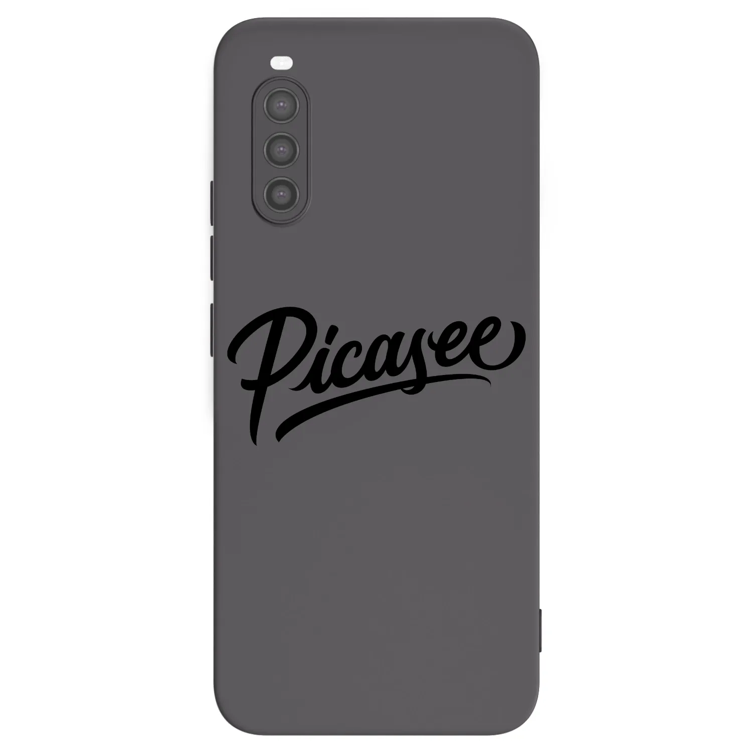 Picasee Μαύρη θήκη σιλικόνης για Sony Xperia 10 II - Picasee - old logo - black