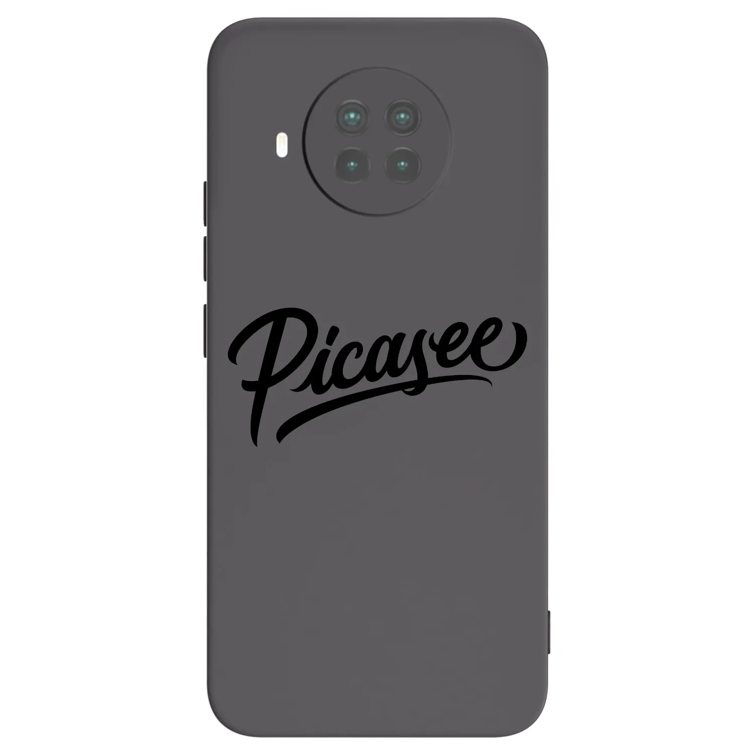 Picasee Μαύρη θήκη σιλικόνης για Xiaomi Mi 10T Lite - Picasee - old logo - black