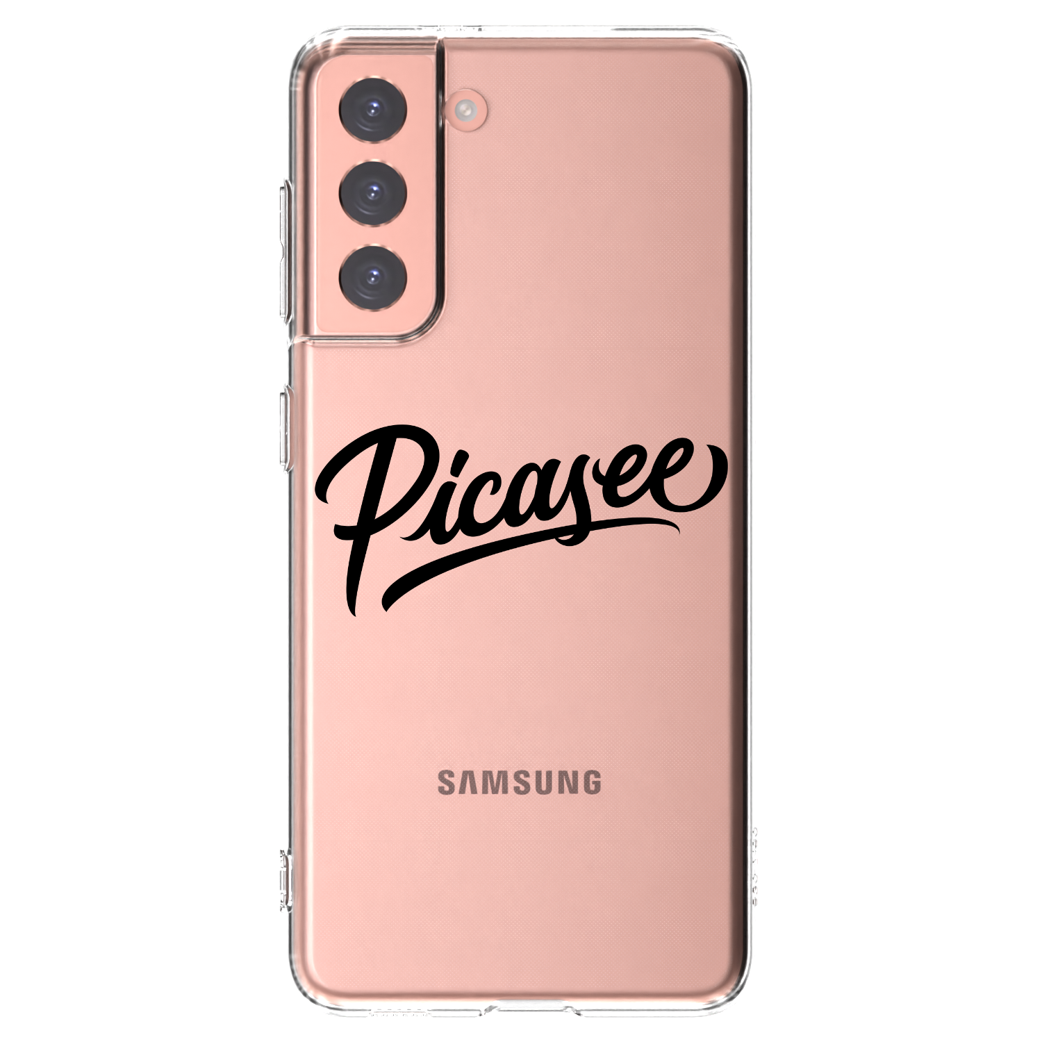 Picasee διαφανής θήκη σιλικόνης Samsung Galaxy S21 5G G991B - Picasee - old logo - black