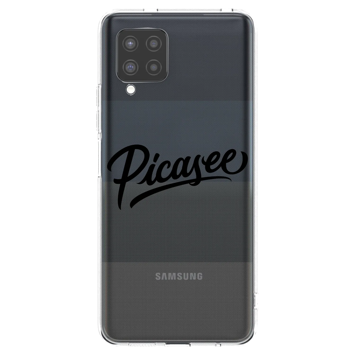 Picasee διαφανής θήκη σιλικόνης Samsung Galaxy A42 A426B - Picasee - old logo - black