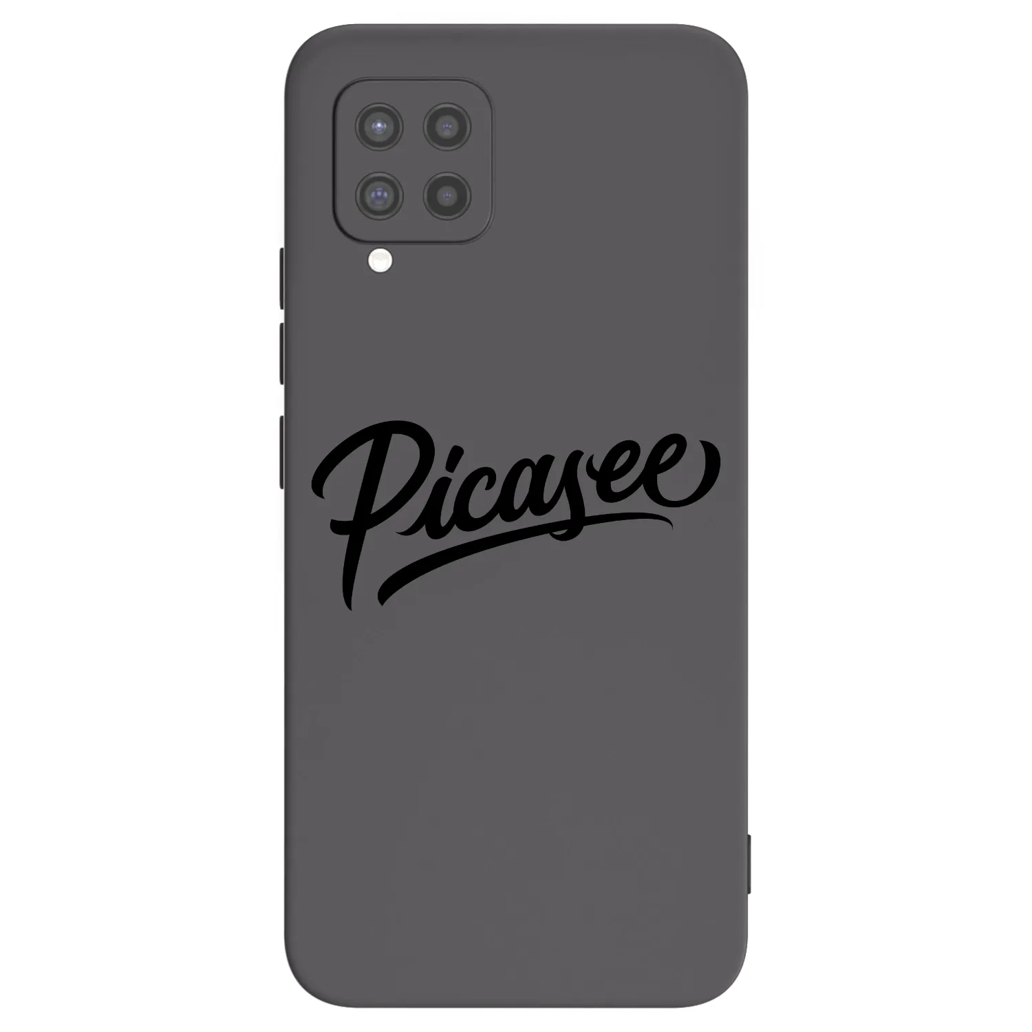 Picasee Μαύρη θήκη σιλικόνης για Samsung Galaxy A42 A426B - Picasee - old logo - black