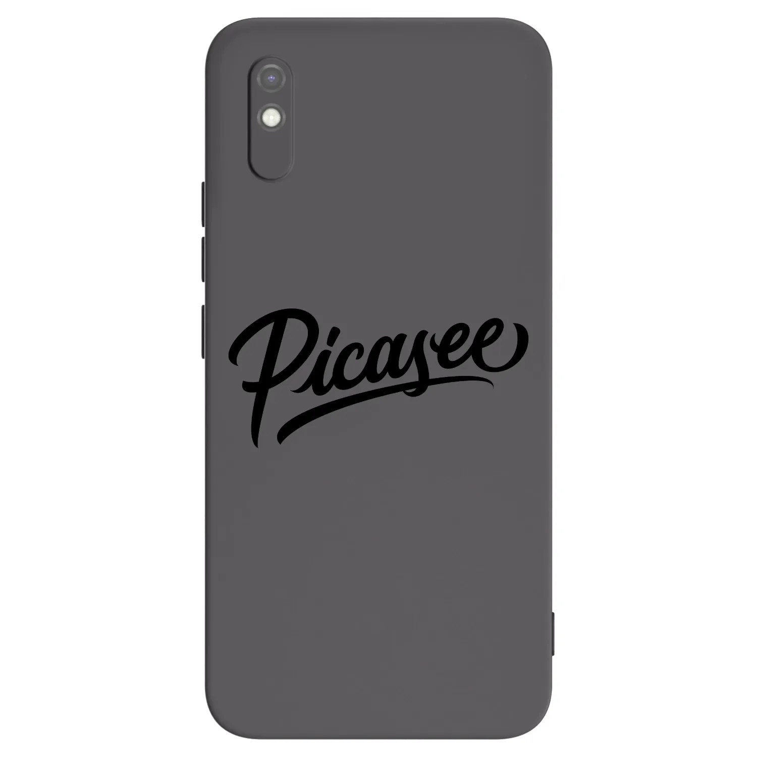 Picasee Μαύρη θήκη σιλικόνης για Xiaomi Redmi 9AT - Picasee - old logo - black