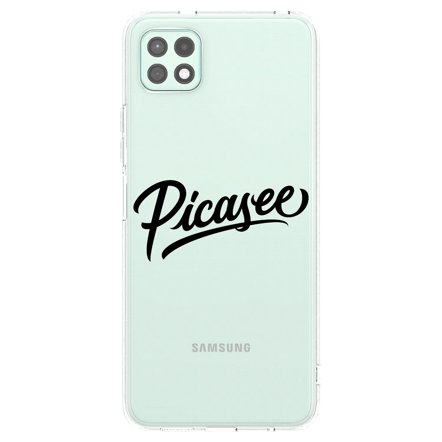Picasee διαφανής θήκη σιλικόνης Samsung Galaxy A22 A226B 5G - Picasee - old logo - black