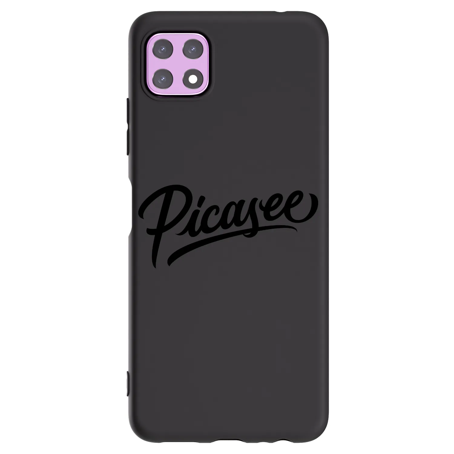 Picasee Μαύρη θήκη σιλικόνης για Samsung Galaxy A22 A226B 5G - Picasee - old logo - black