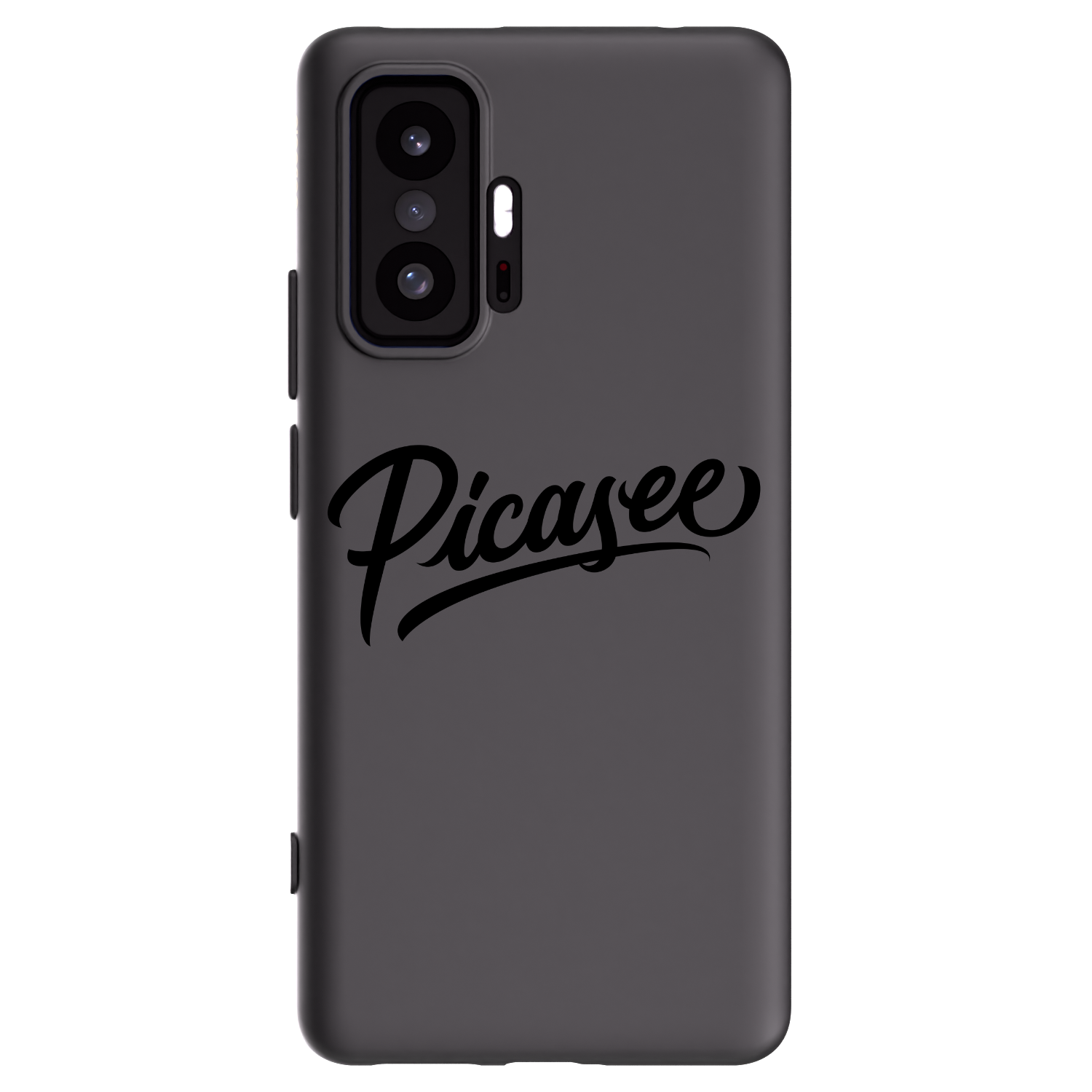 Picasee Μαύρη θήκη σιλικόνης για Xiaomi 11T Pro - Picasee - old logo - black