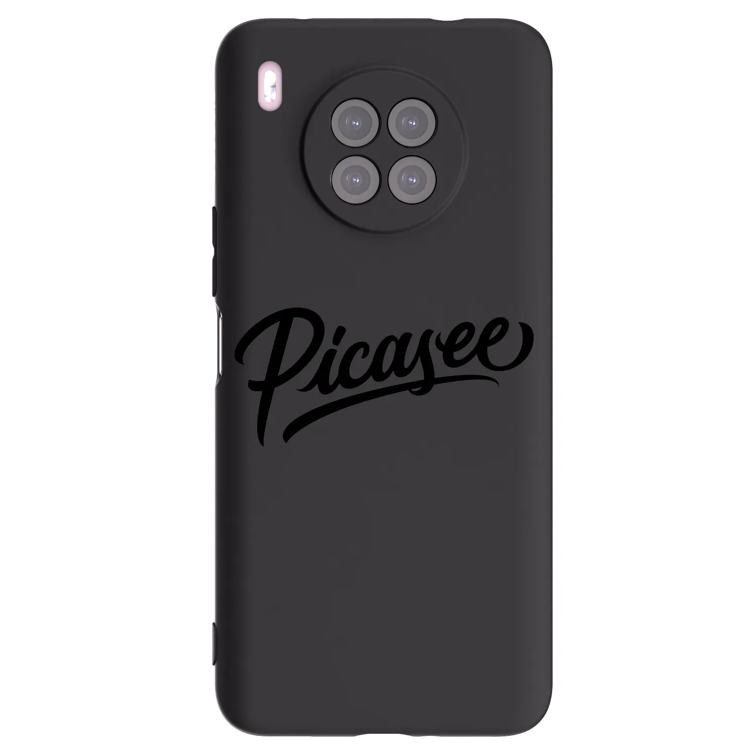 Picasee Μαύρη θήκη σιλικόνης για Huawei Nova 8i - Picasee - old logo - black