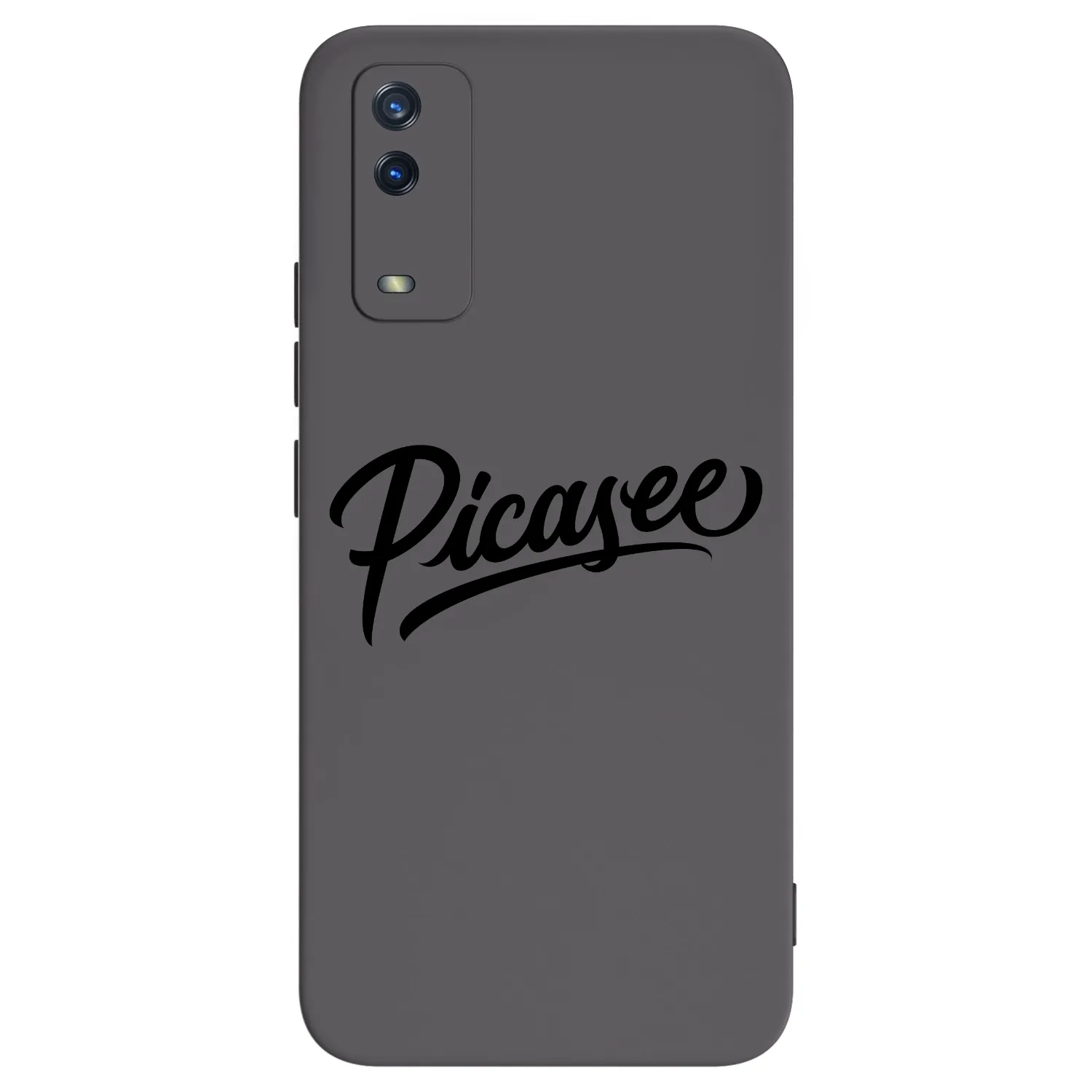 Picasee Μαύρη θήκη σιλικόνης για Vivo Y11s - Picasee - old logo - black