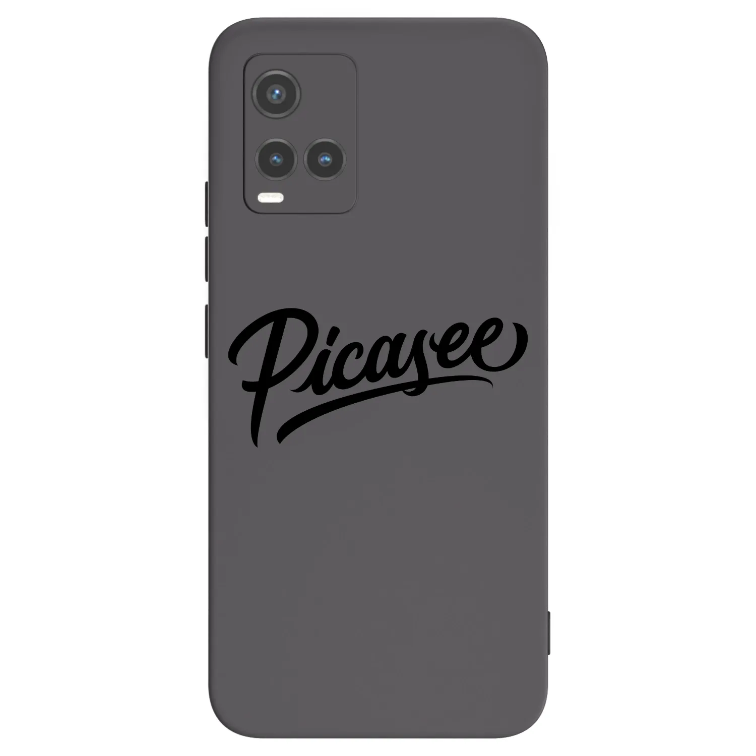 Picasee Μαύρη θήκη σιλικόνης για Vivo Y33s - Picasee - old logo - black