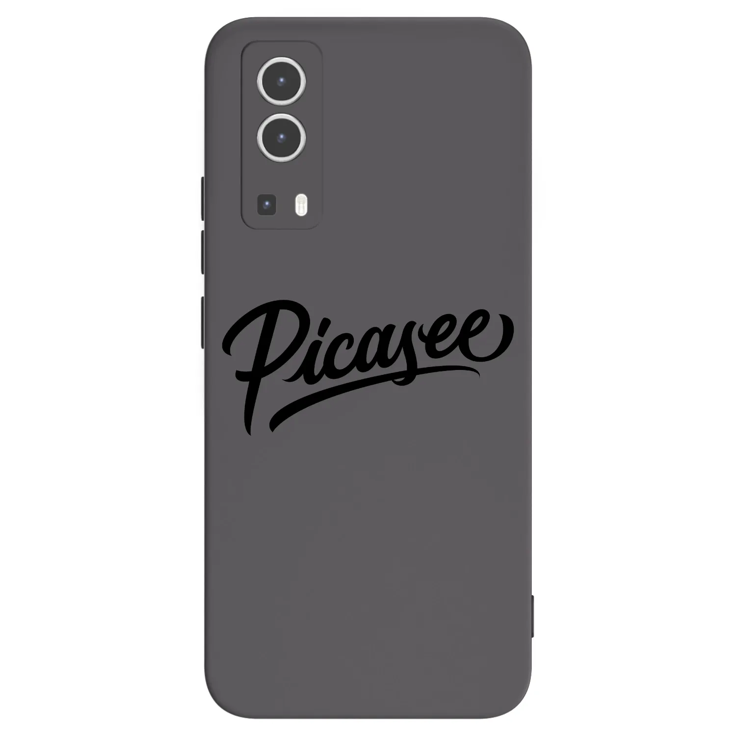 Picasee Μαύρη θήκη σιλικόνης για Vivo Y72 5G - Picasee - old logo - black