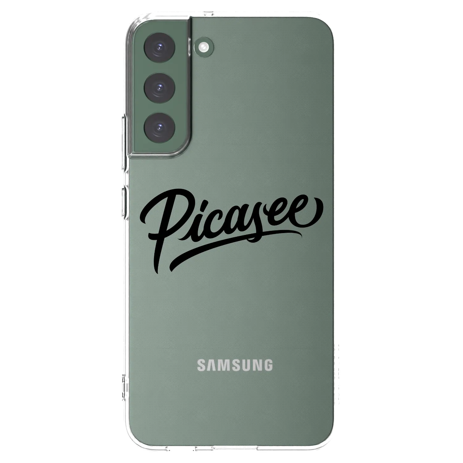 Picasee διαφανής θήκη σιλικόνης Samsung Galaxy S22+ 5G - Picasee - old logo - black