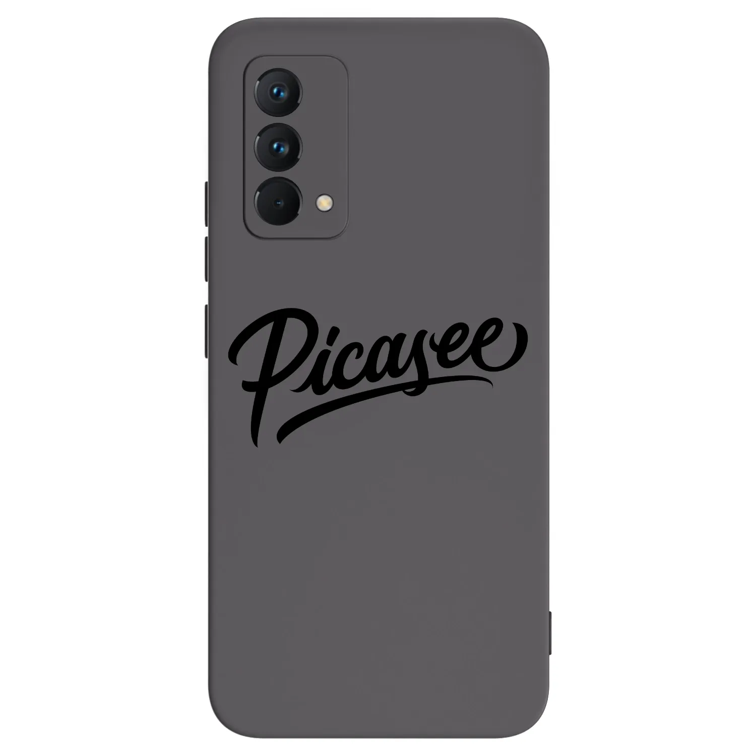 Picasee Μαύρη θήκη σιλικόνης για Realme GT Master Edition 5G - Picasee - old logo - black