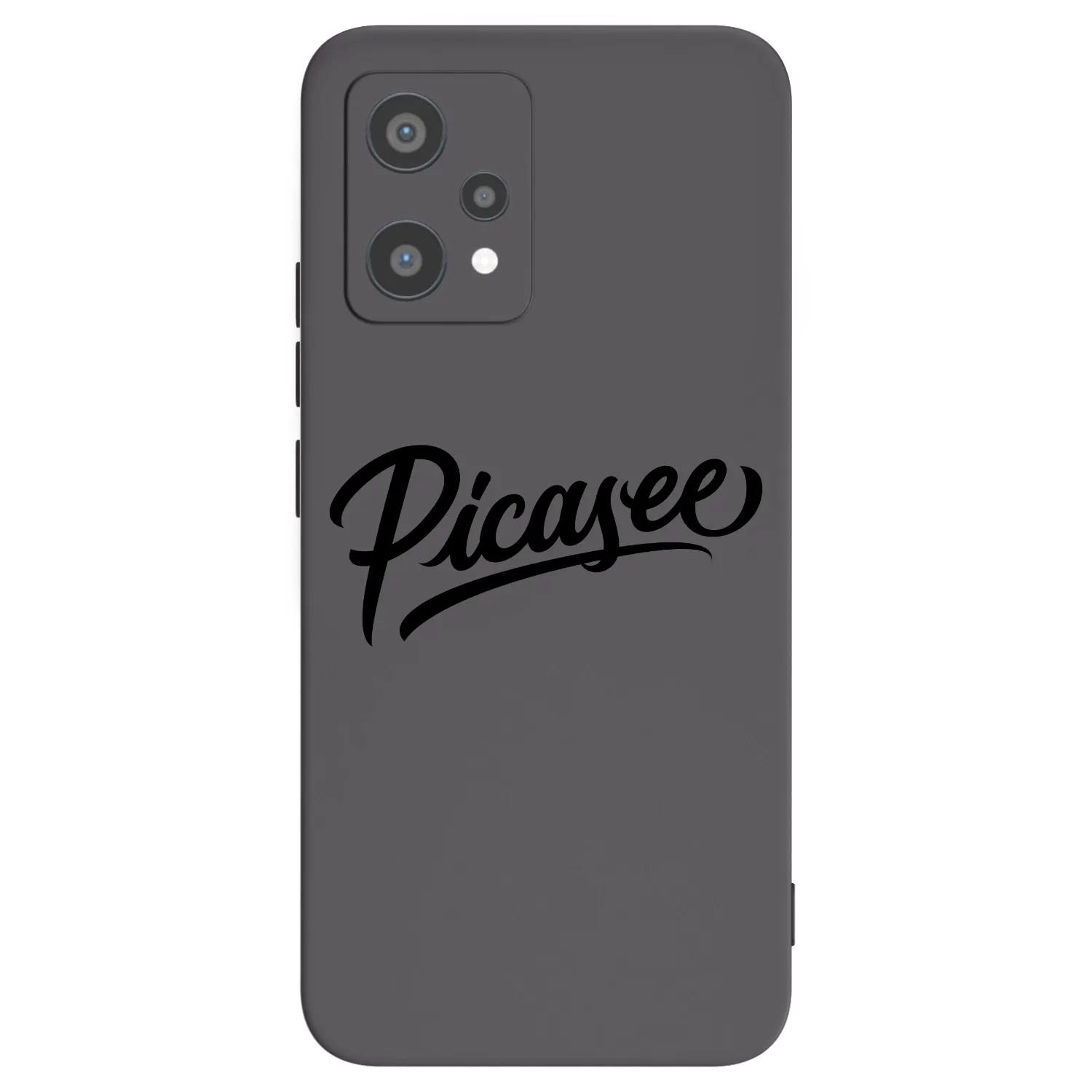 Picasee Μαύρη θήκη σιλικόνης για Realme 9 Pro 5G - Picasee - old logo - black