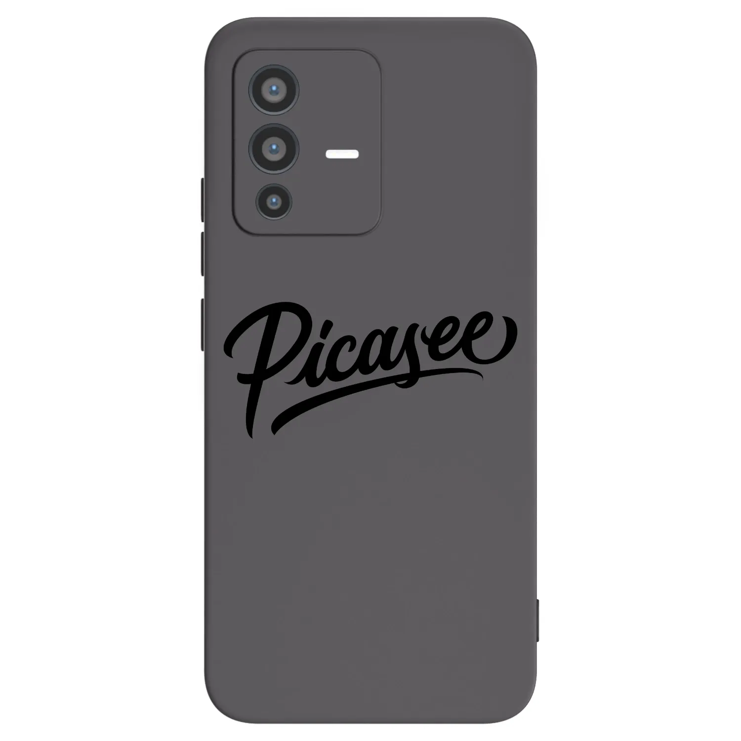 Picasee Μαύρη θήκη σιλικόνης για Vivo V23 5G - Picasee - old logo - black