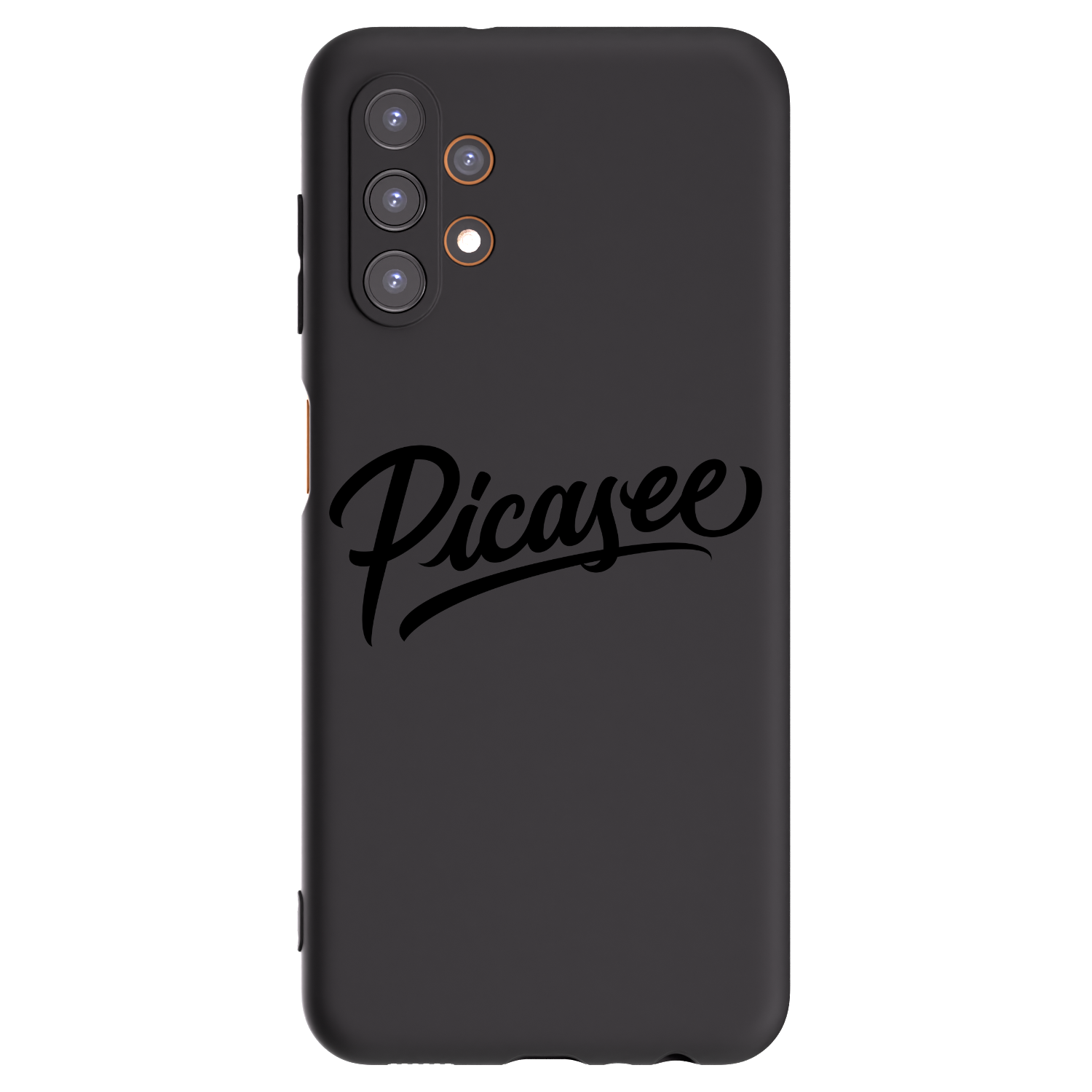 Picasee Μαύρη θήκη σιλικόνης για Samsung Galaxy A13 4G A135 - Picasee - old logo - black