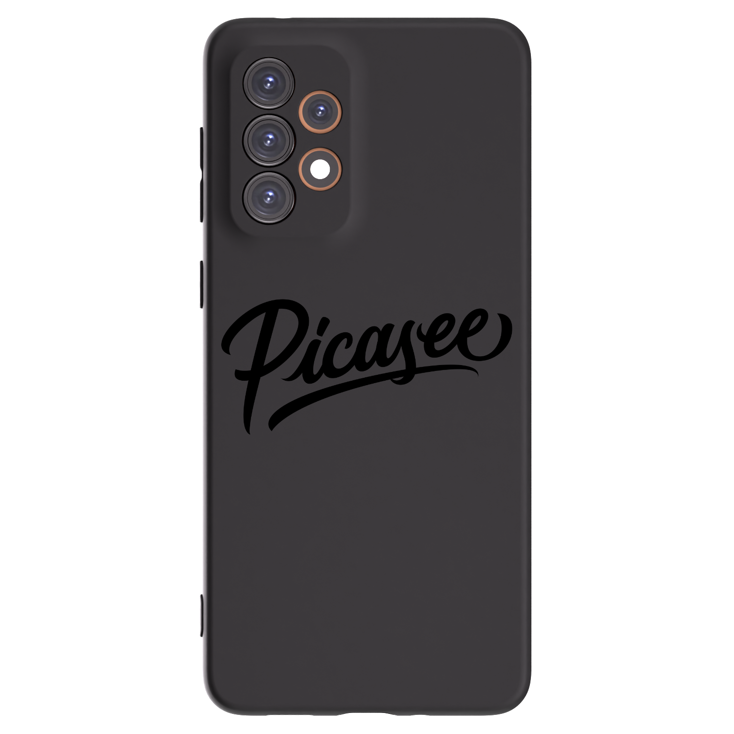 Picasee Μαύρη θήκη σιλικόνης για Samsung Galaxy A33 5G A336 - Picasee - old logo - black