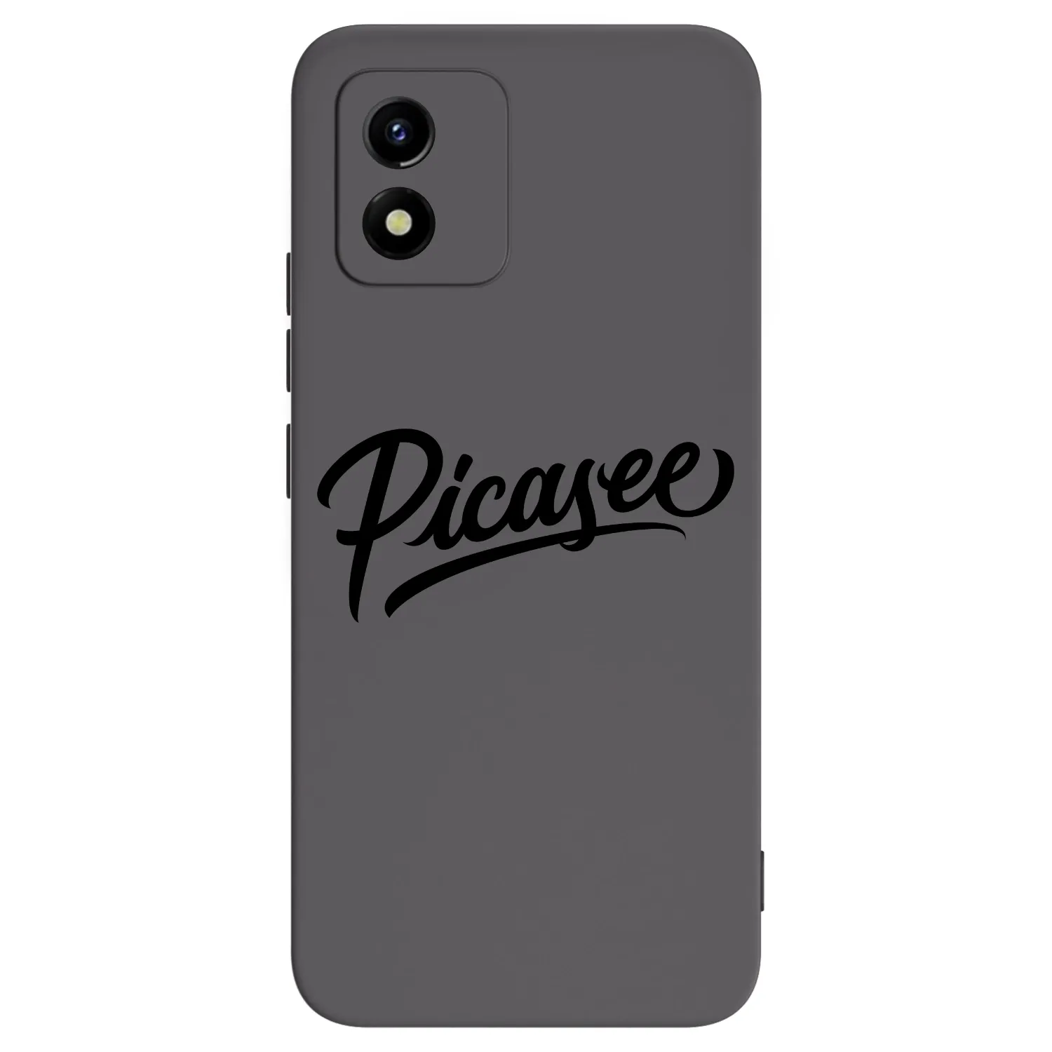Picasee Μαύρη θήκη σιλικόνης για Vivo Y01 - Picasee - old logo - black