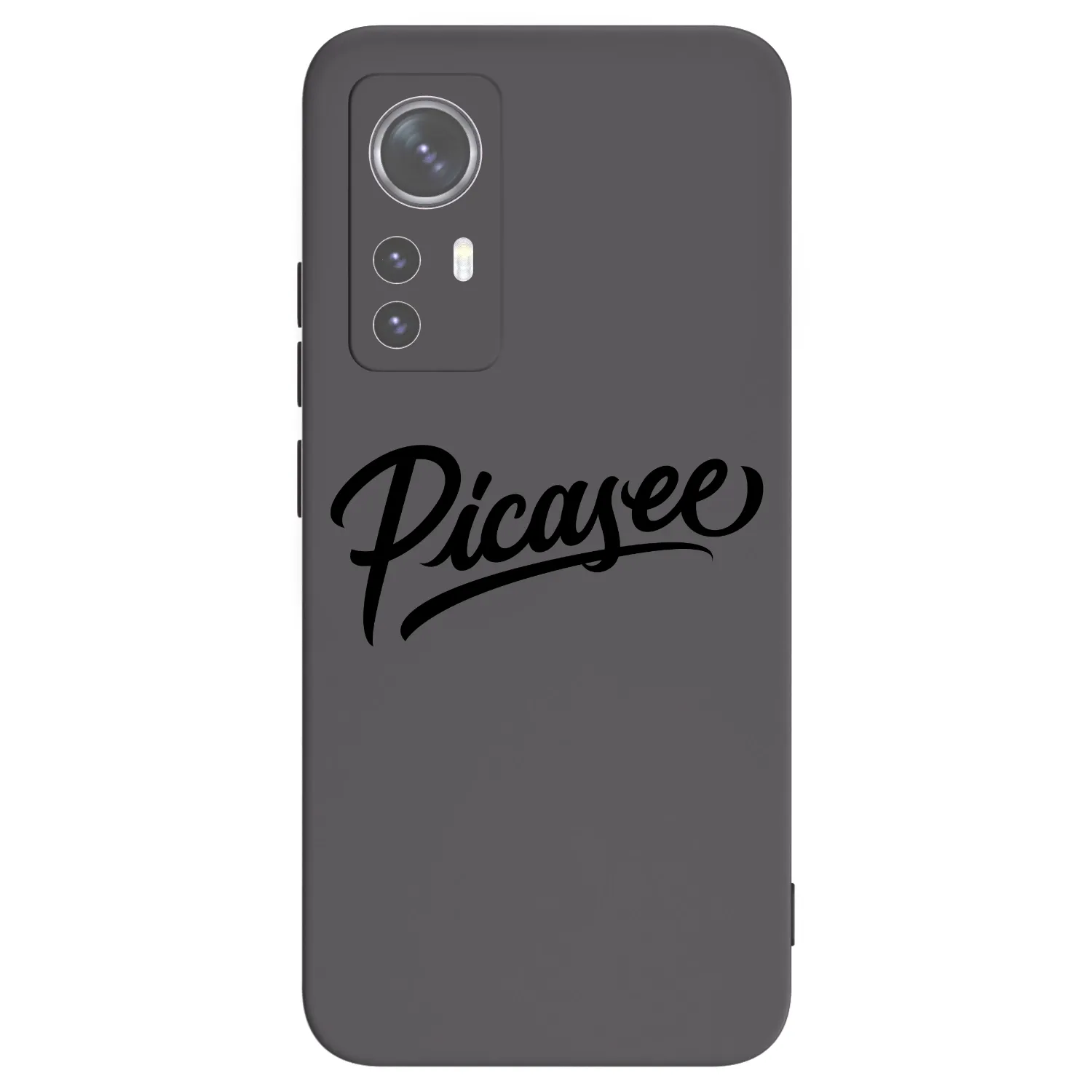 Picasee Μαύρη θήκη σιλικόνης για Xiaomi 12X - Picasee - old logo - black