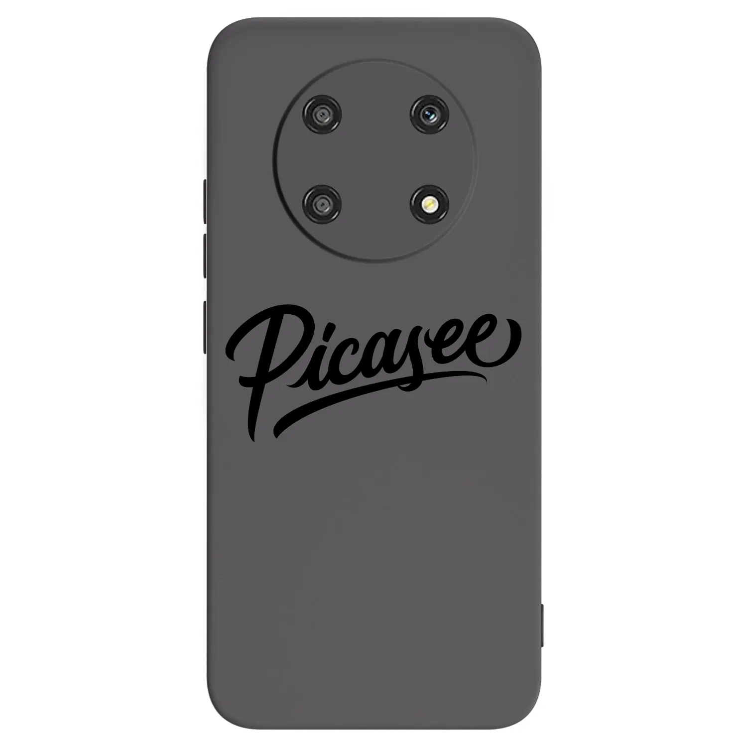 Picasee Μαύρη θήκη σιλικόνης για Honor Magic4 Lite 5G - Picasee - old logo - black
