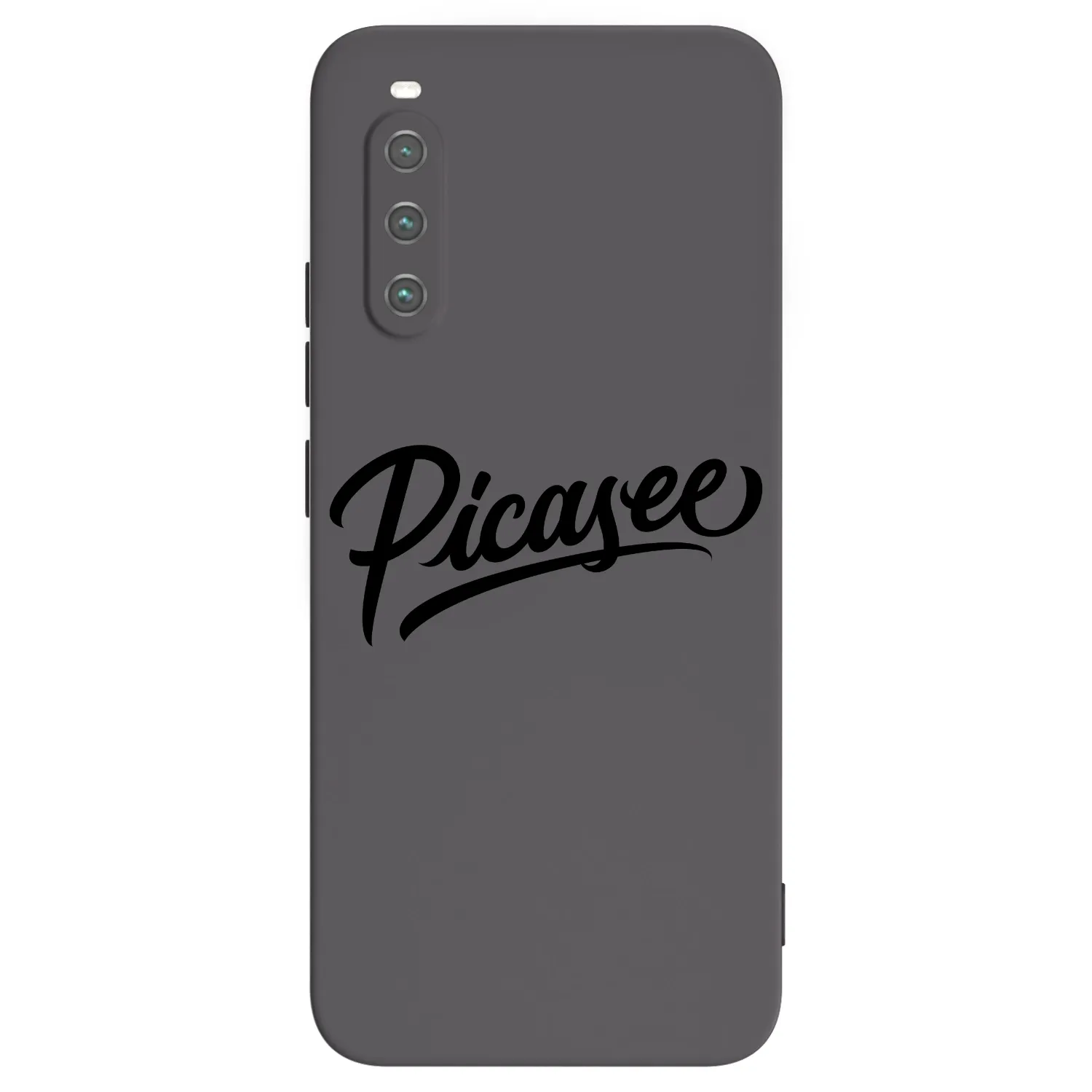 Picasee Μαύρη θήκη σιλικόνης για Sony Xperia 10 IV 5G - Picasee - old logo - black