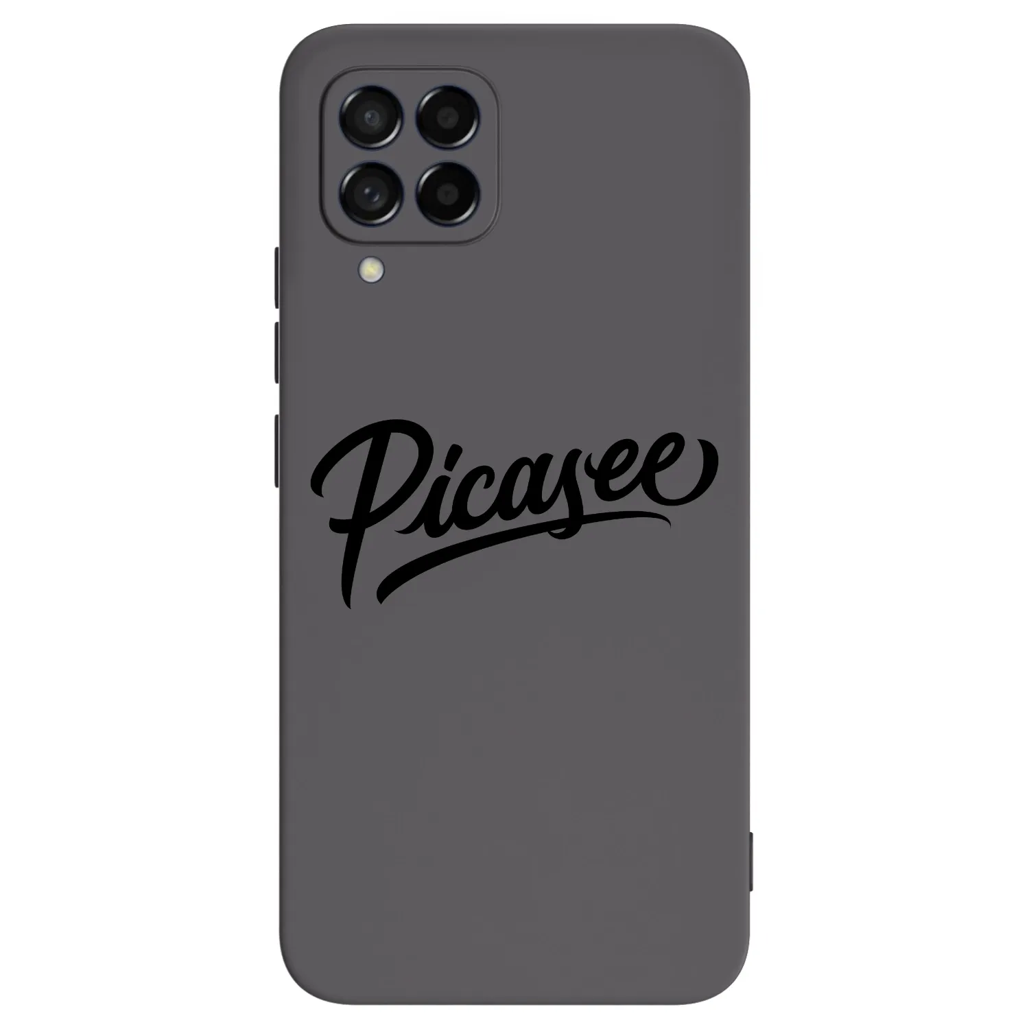 Picasee Μαύρη θήκη σιλικόνης για Samsung Galaxy M53 5G - Picasee - old logo - black