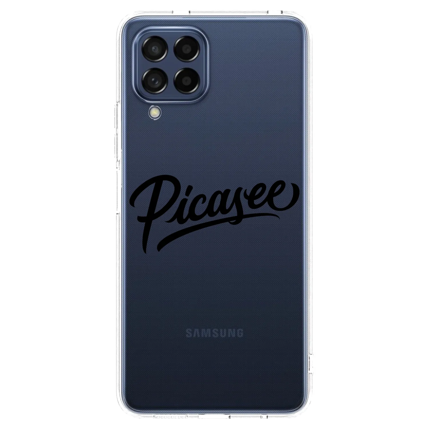 Picasee διαφανής θήκη σιλικόνης Samsung Galaxy M53 5G - Picasee - old logo - black