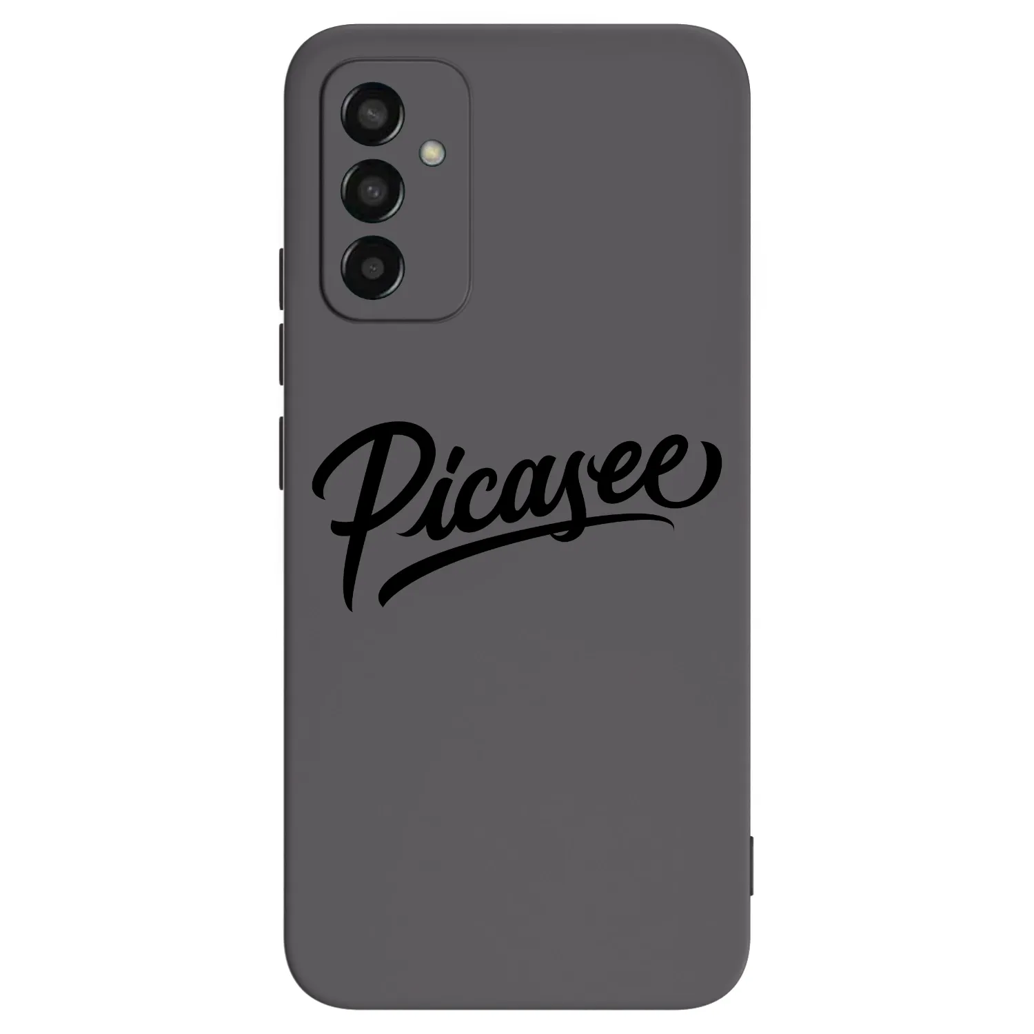 Picasee Μαύρη θήκη σιλικόνης για Samsung Galaxy M13 M135F - Picasee - old logo - black