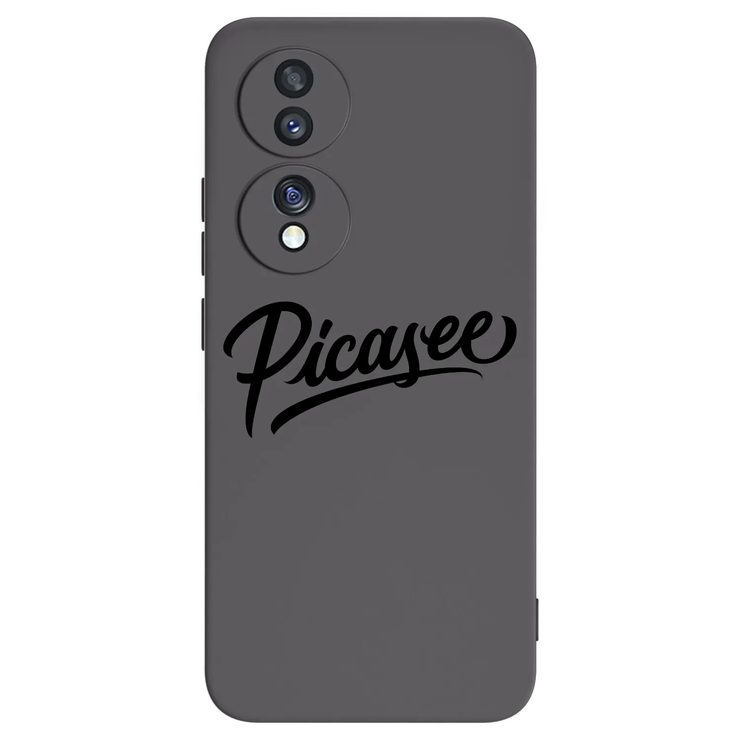 Picasee Μαύρη θήκη σιλικόνης για Honor 70 - Picasee - old logo - black