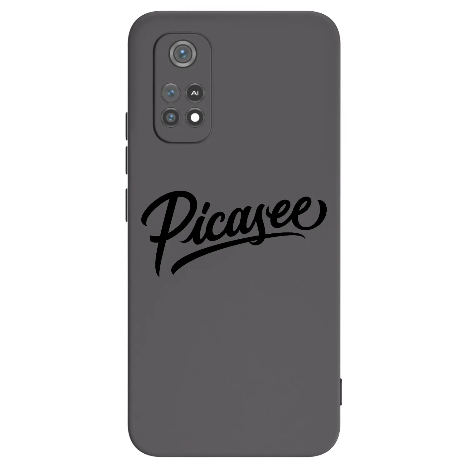 Picasee Μαύρη θήκη σιλικόνης για Xiaomi Poco M4 Pro - Picasee - old logo - black