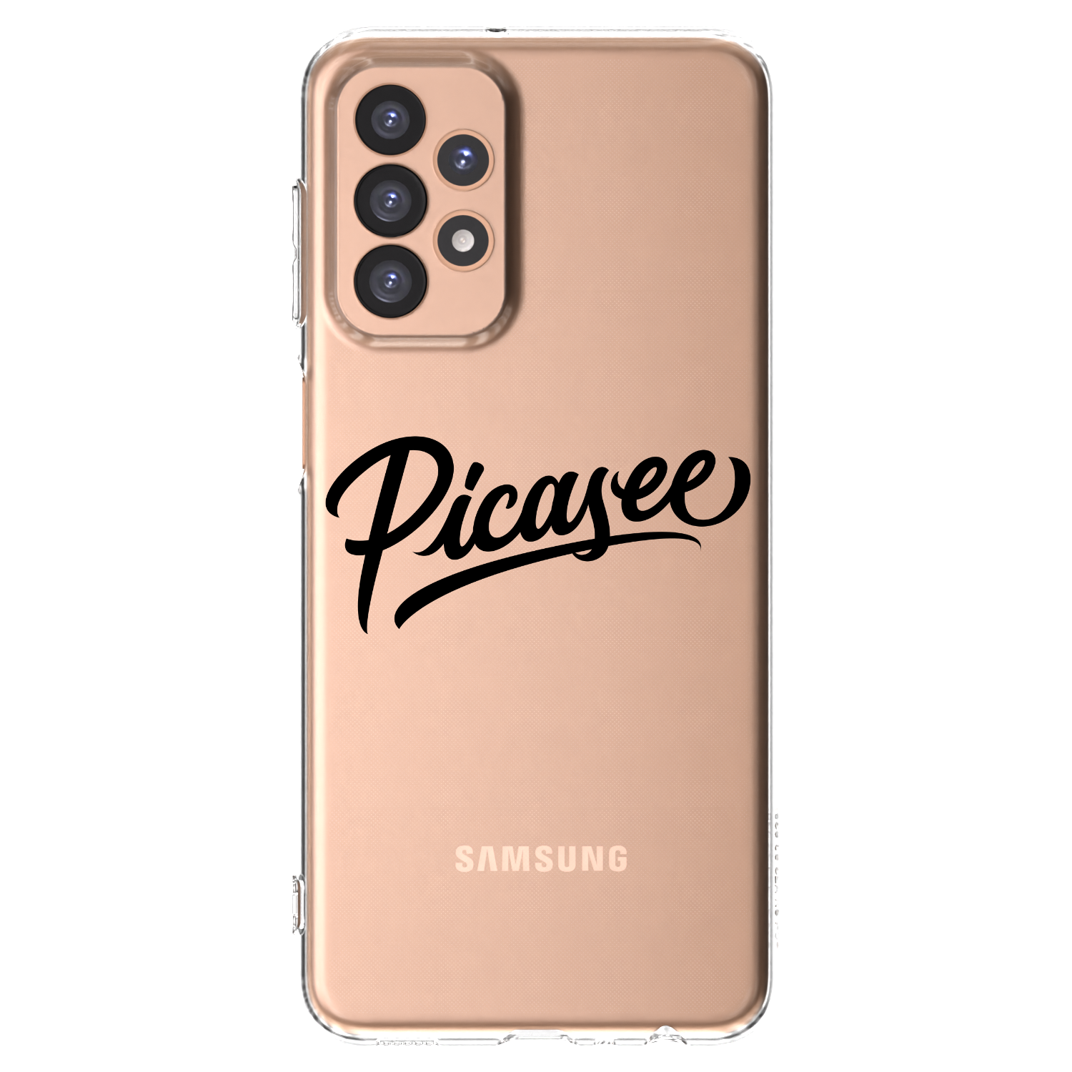 Picasee διαφανής θήκη σιλικόνης Samsung Galaxy A23 A236B 5G - Picasee - old logo - black
