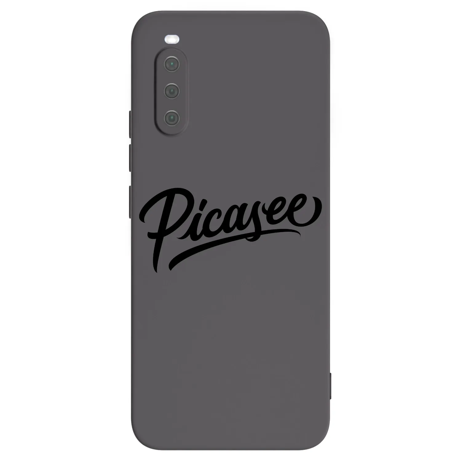 Picasee Μαύρη θήκη σιλικόνης για Sony Xperia 10 III - Picasee - old logo - black