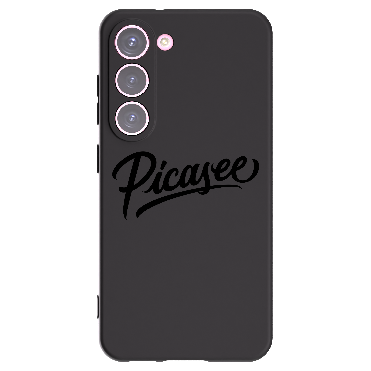Picasee Μαύρη θήκη σιλικόνης για Samsung Galaxy S23 5G - Picasee - old logo - black