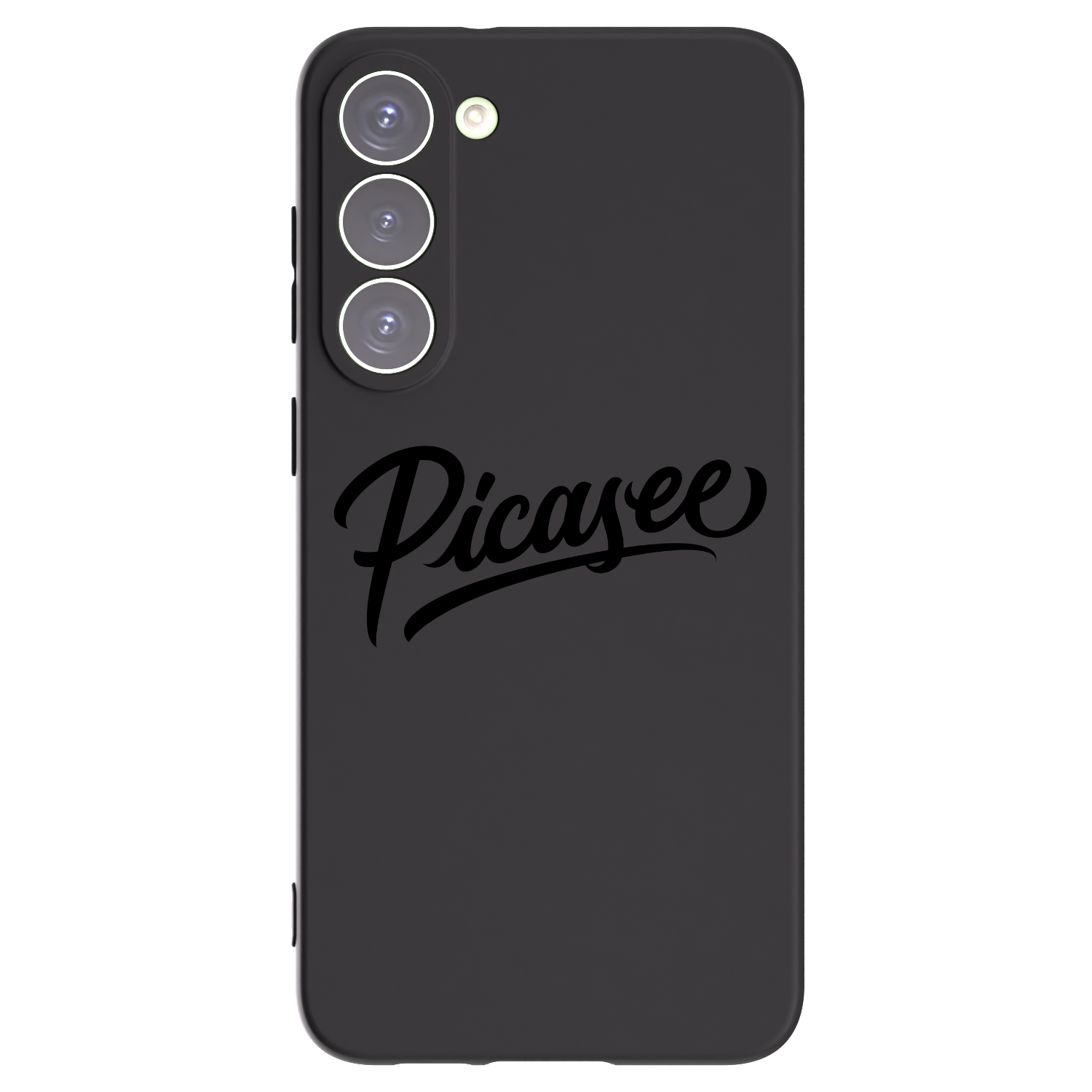 Picasee Μαύρη θήκη σιλικόνης για Samsung Galaxy S23+ 5G - Picasee - old logo - black
