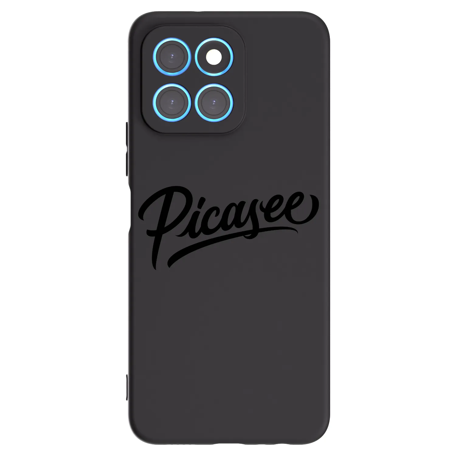 Picasee Μαύρη θήκη σιλικόνης για Honor X8 5G - Picasee - old logo - black