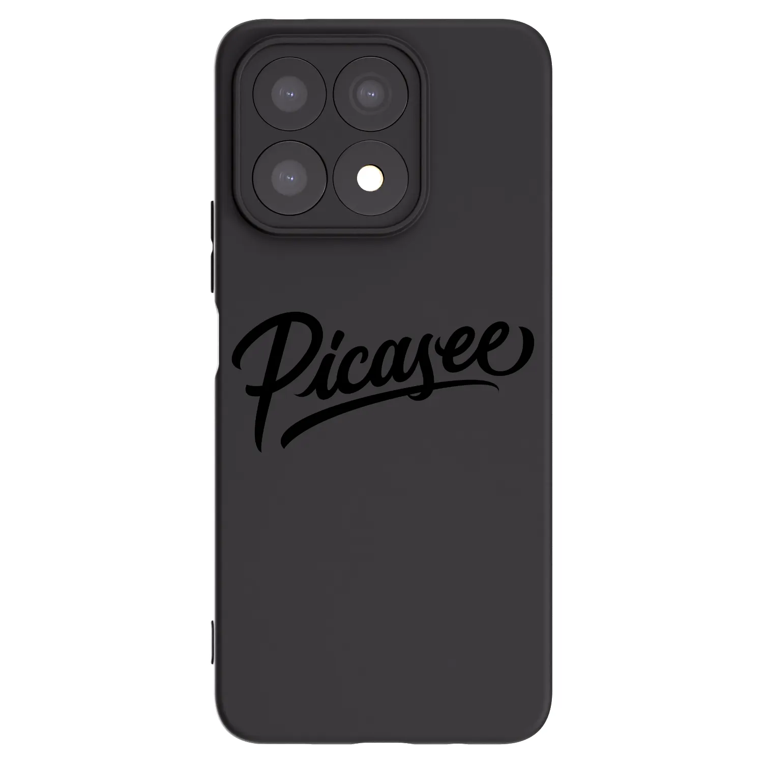 Picasee Μαύρη θήκη σιλικόνης για Honor X8a - Picasee - old logo - black