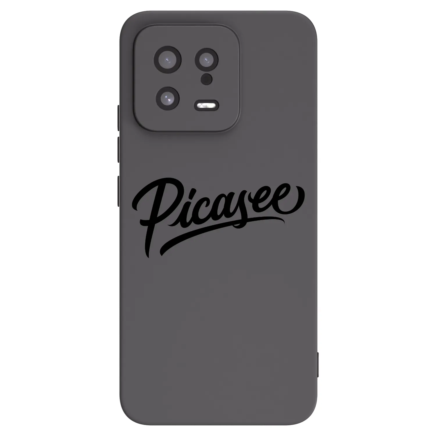 Picasee Μαύρη θήκη σιλικόνης για Xiaomi 13 - Picasee - old logo - black