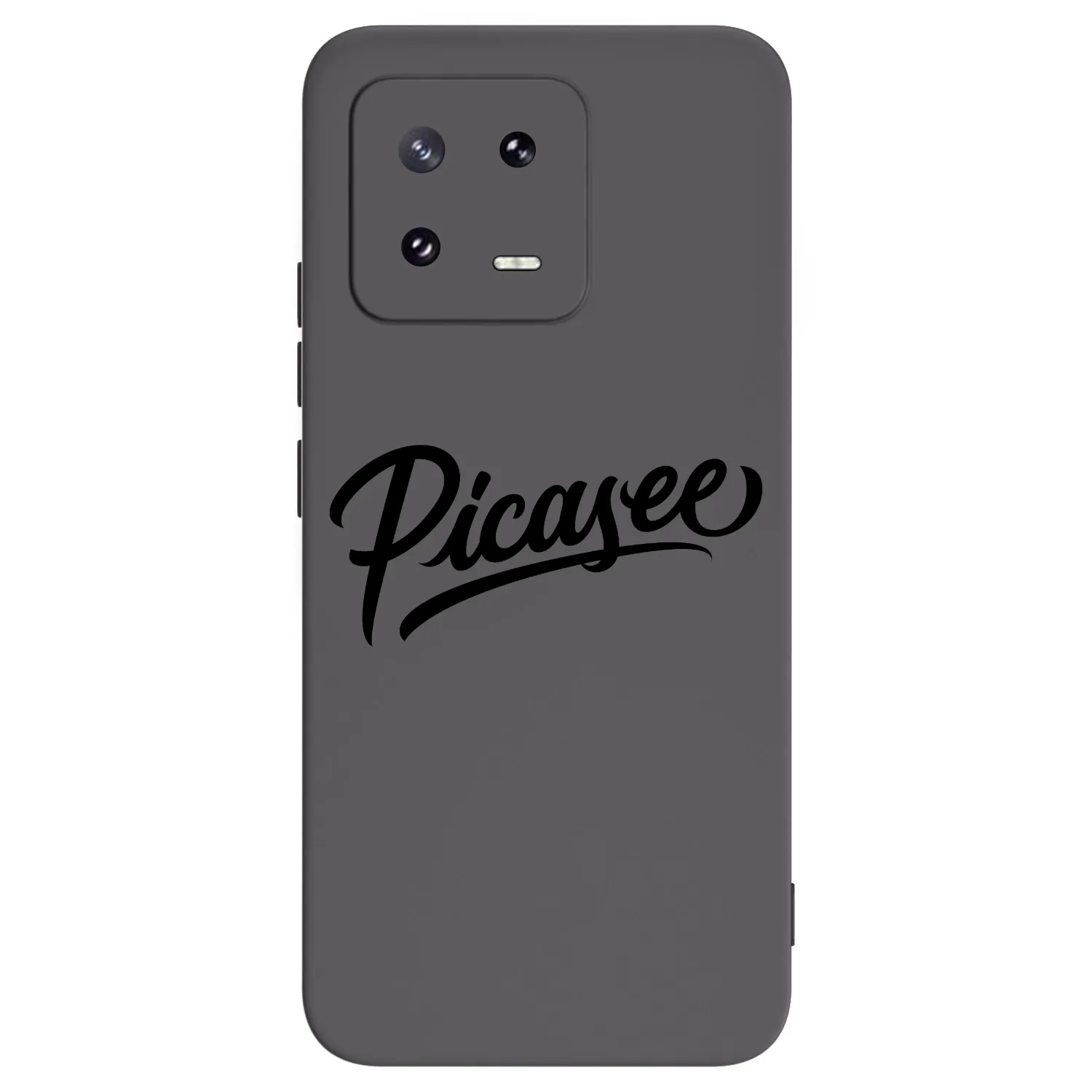 Picasee Μαύρη θήκη σιλικόνης για Xiaomi 13 Pro - Picasee - old logo - black