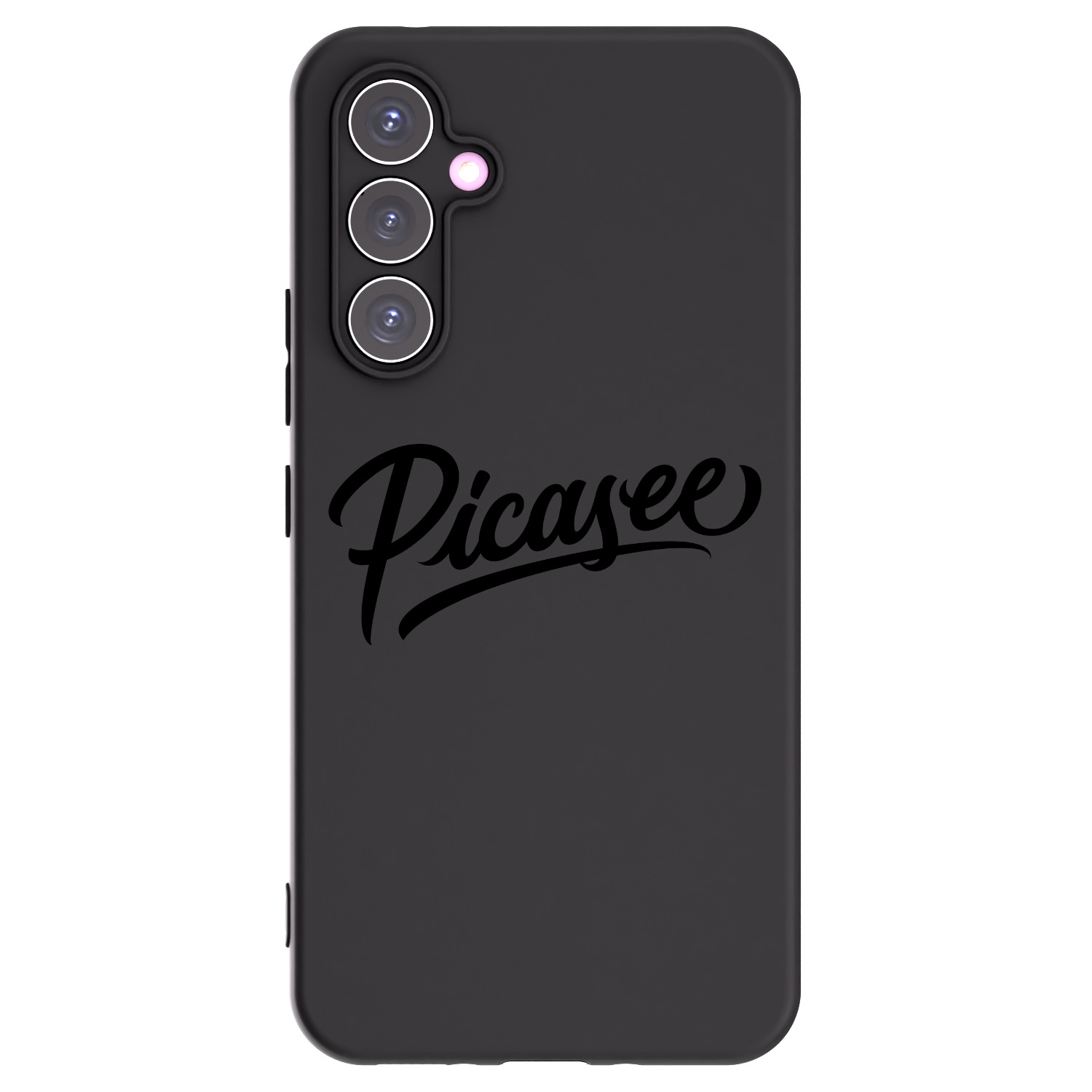 Picasee Μαύρη θήκη σιλικόνης για Samsung Galaxy A54 5G A546B - Picasee - old logo - black