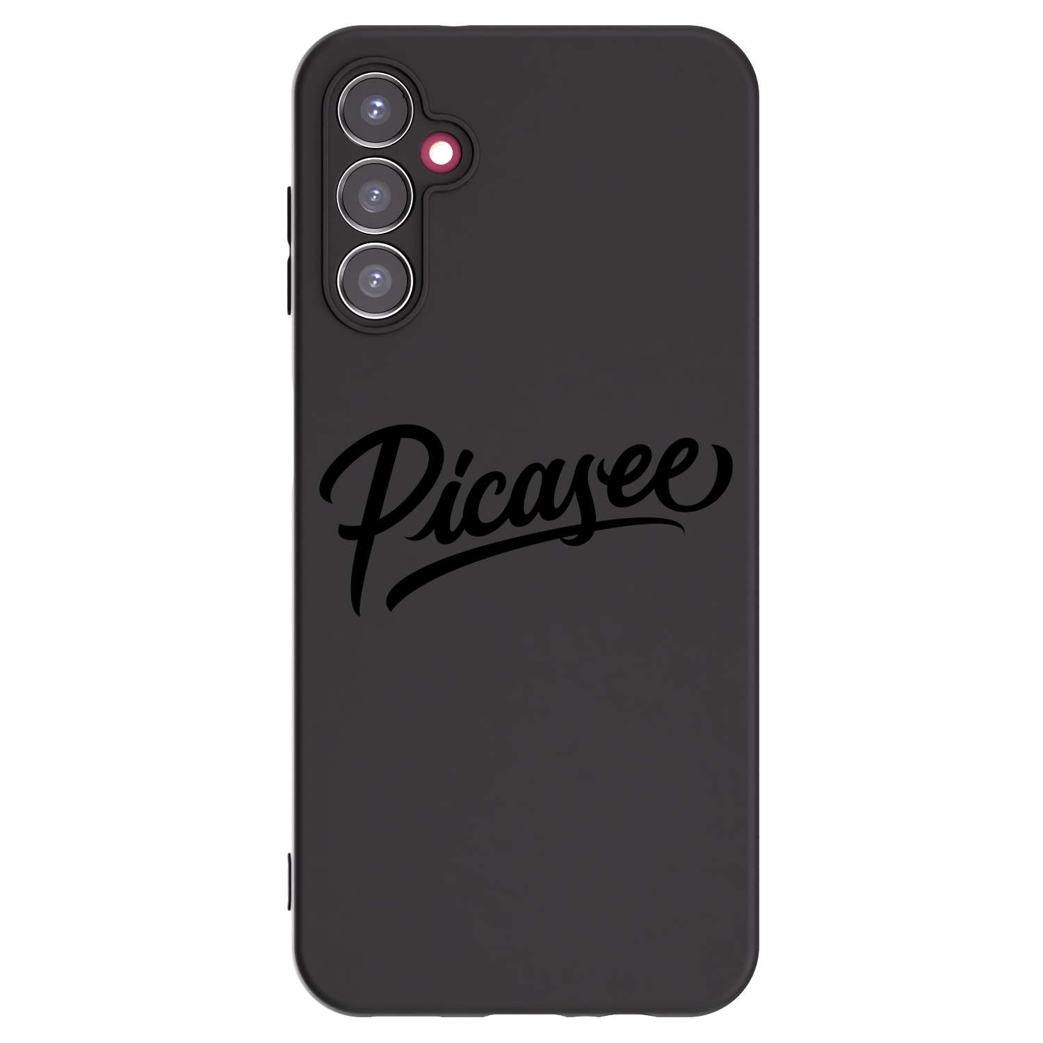 Picasee Μαύρη θήκη σιλικόνης για Samsung Galaxy A14 5G A146P - Picasee - old logo - black