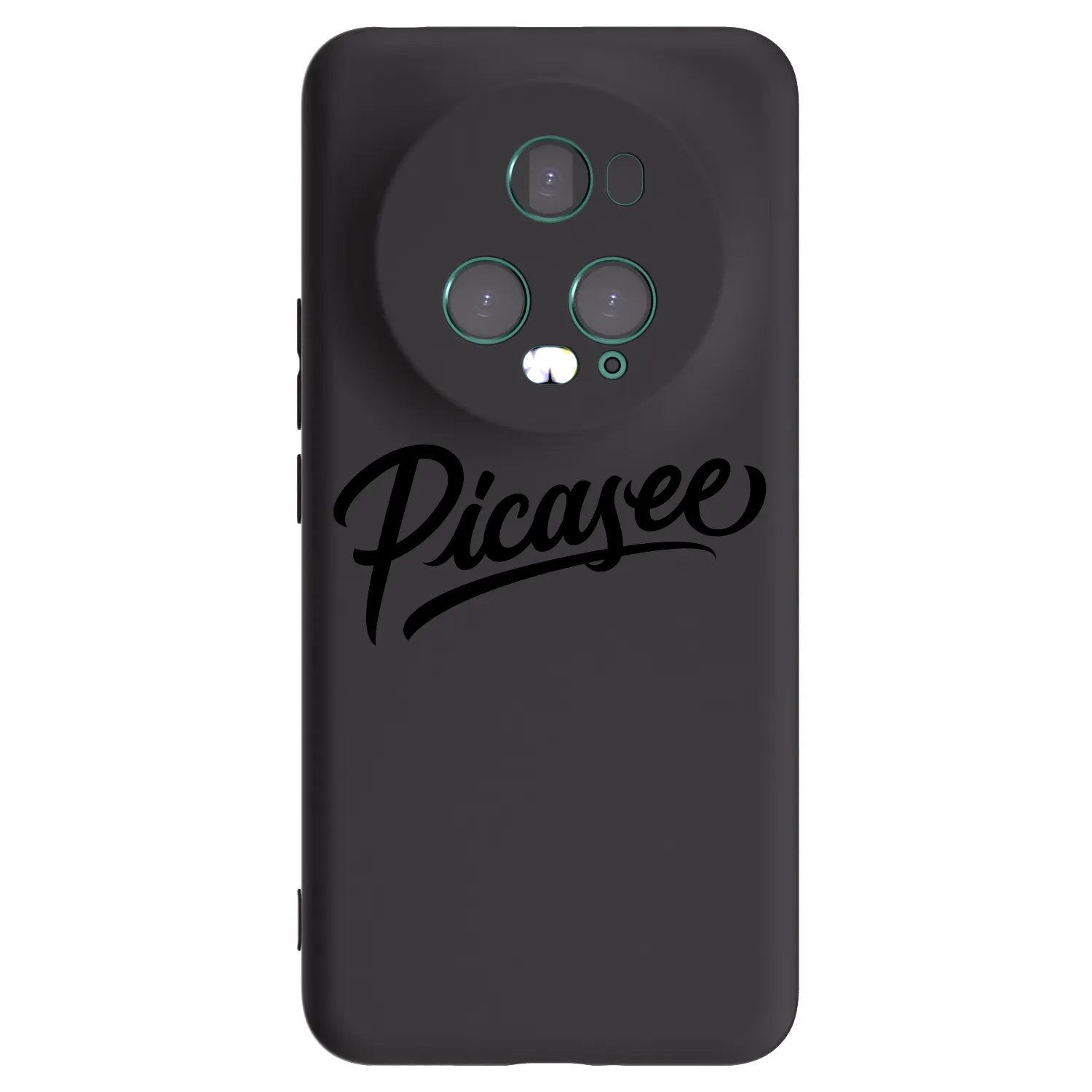 Picasee Μαύρη θήκη σιλικόνης για Honor Magic5 Pro - Picasee - old logo - black