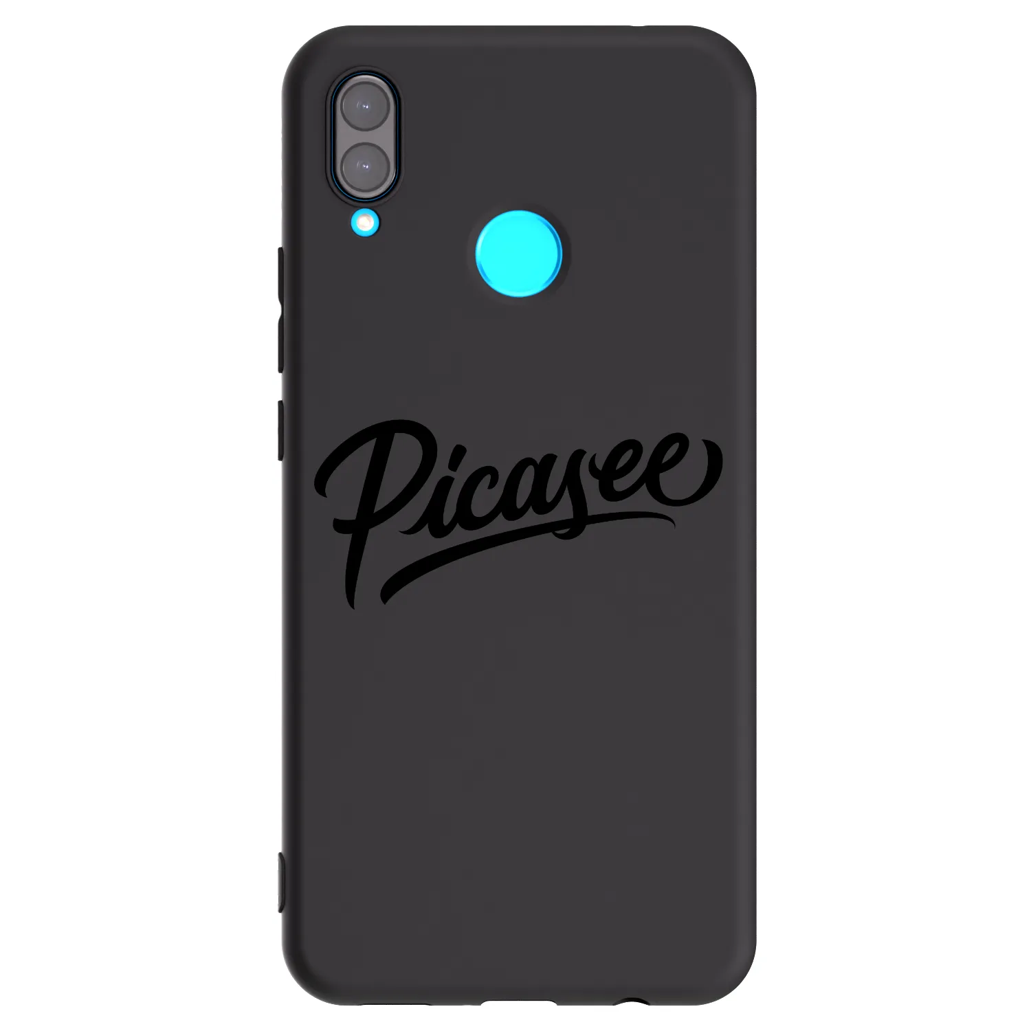 Picasee Μαύρη θήκη σιλικόνης για Huawei Nova 3i - Picasee - old logo - black